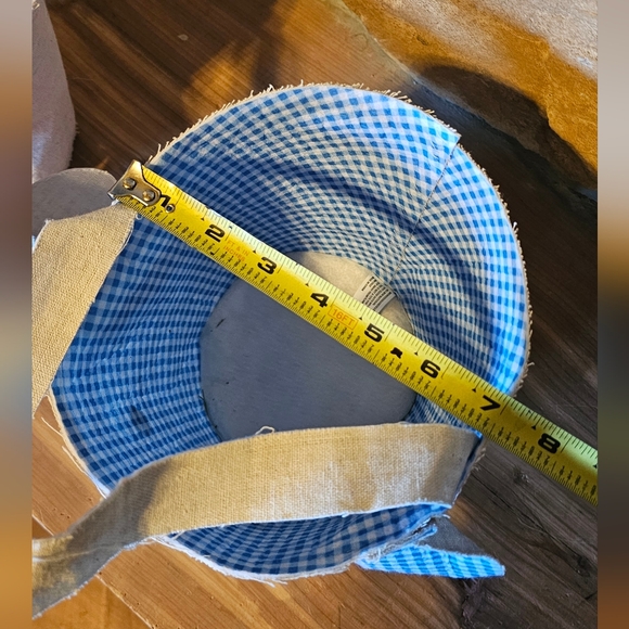 LOT Of 3 Canvas Easter Baskets 1 Pink & 2 Blue Can Be Monogrammed & Embroidered - Picture 9 of 9